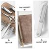 Beaupretty 8-Piece Professional Stainless Steel Nail Clipper Set File Manicure Tools for Fingernails and Toenails Suitable for Home and Salon Use view 3