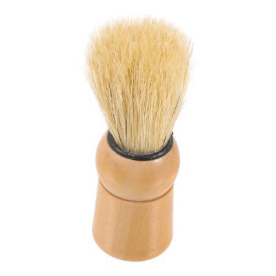 IWOWHERO Reusable Beard Brush for Men Soft Bristle Shaving Brush with Comfortable Grip for Easy Beard Grooming and Cleaning Men and Shaving Tool
