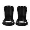 Beaupretty 2Pcs Portable Beard Grooming Brush Holder Durable Plastic Shaving Tool Organizer for Beauty Supplies Travel Friendly Stand for Razors and Brushes view 1