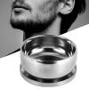 Gsycle Men Wet Shaving Bowl, Silver Anti Slip Lather Bowl Face Cleaning Care Shave Tool with Lid for Facial Cleansing and Care view 3