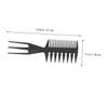 VALICLUD 1Set Professional Hair Cutting Tool Men Includes Scissors Comb Brush and Apron for Home and Salon Use Black Hairdressing Accessories Kit view 2