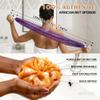Afro Scrub African Net Sponge - Authentic African Wash Cloths Exfoliating Body Sponges for Showering Back Scrubber Exfoliator Shower Loofah for Body Bath Accessories Champagne by ARCH&M view 2