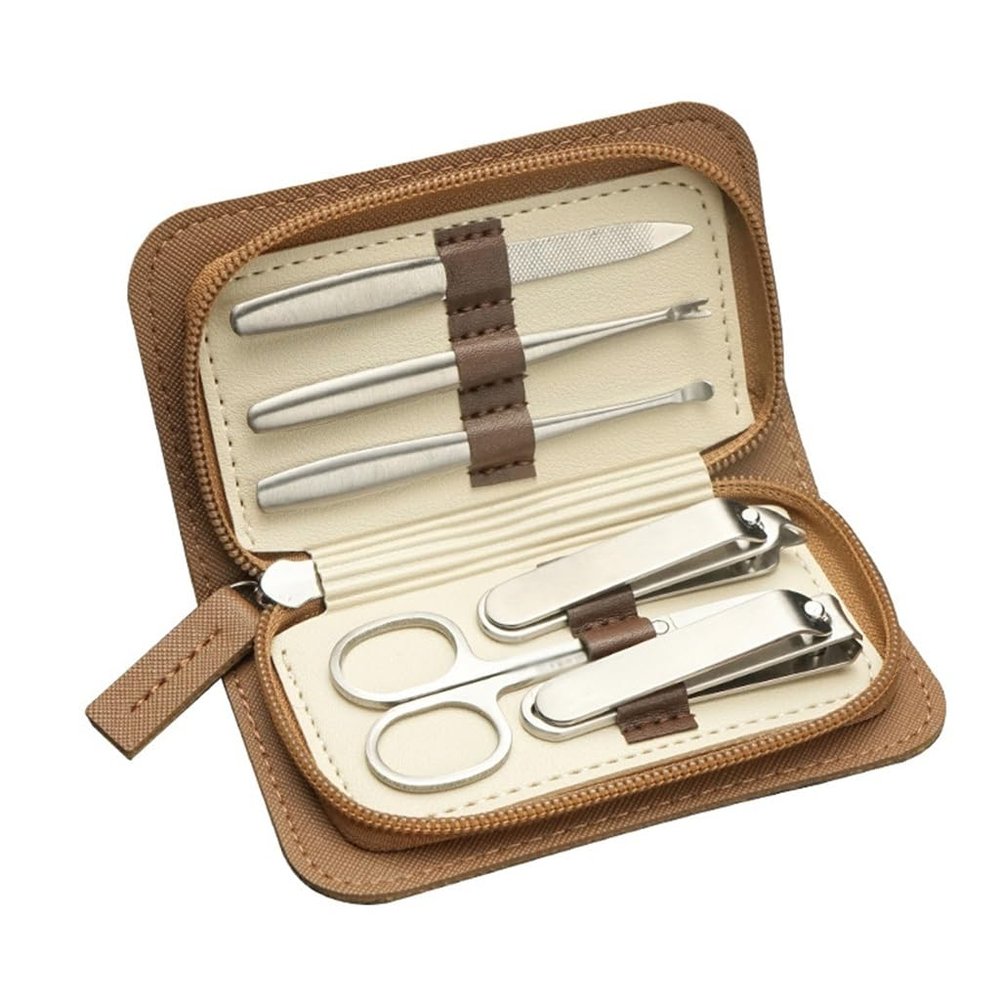 UOHLCX HBJWOV Nail Clipper Set 6-Piece Exfoliator Earpick Nail Manicure Full Set of Special Tools