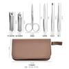 UOHLCX HBJWOV Nail Clipper Set 6-Piece Exfoliator Earpick Nail Manicure Full Set of Special Tools view 3