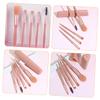 Beaupretty 5Pcs Makeup Brush Set Portable Beauty Brushes for Loose Powder Eye Shadow for Teen Sturdy Faux for Beginners Professionals Great for Daily Use view 4