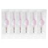 24PCS Portable Lip Brushes | Soft Fiber Tips for Accurate Lipstick Application | Long Handle Makeup Brush Set/Lip Gloss Applicator/Eye Makeup Tool | Travel - Friendly view 4