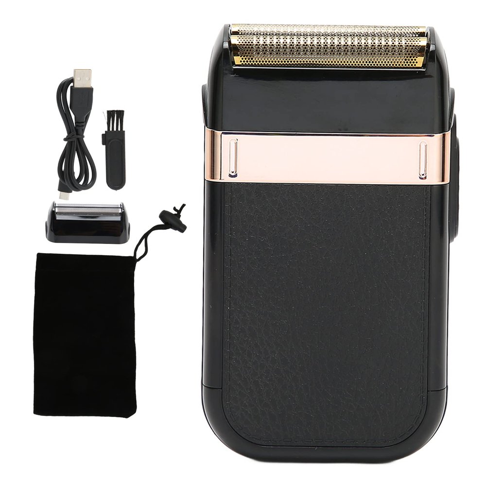 VBESTLIFE Electric Foil Shavers for Men, Independent Floating Cutter Head, Compact Face Shaver, USB Charging, Detachable Blade, Fit to Skin