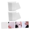 White Nail Wipes 400pcs 2 Boxes Non Woven Chemical Fiber Pads view 3
