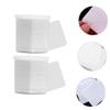White Nail Wipes 400pcs 2 Boxes Non Woven Chemical Fiber Pads view 4