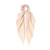 12 PCS Knotted Bow Hair Scrunchies Elastic Hair Ties Bands Satin Hair Ribbon Scrunchy Ponytail Holder Hair Accessories for Women Ladies Girls, Dark Pink(Beige) view 1