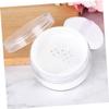 VICASKY 6Pcs Portable Mini Loose Powder Boxes with Puff Travel Friendly Makeup Powder Containers Space Saving Design Reusable for view 3