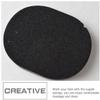 Healeved 10Pcs Charcoal Facial Washing Pads Soft Cleansing Sponges for Makeup Removal and Skin Care Gentle Exfoliating Face for Daily Use and Giving view 3