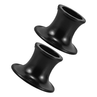 ERINGOGO 2Pcs Alloy Base for Vintage Manual Razor Durable Shaving Brush and Razor Stand Holder Elegant Design for Razors Secure and Stable Grooming Organizer