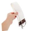 PartyKindom Dual Layer Canvas Razor Strop for Straight Razors Professional Barber Sharpening Belt Lightweight Portable for Go Grooming Enhances Blade Longevity Easy view 4