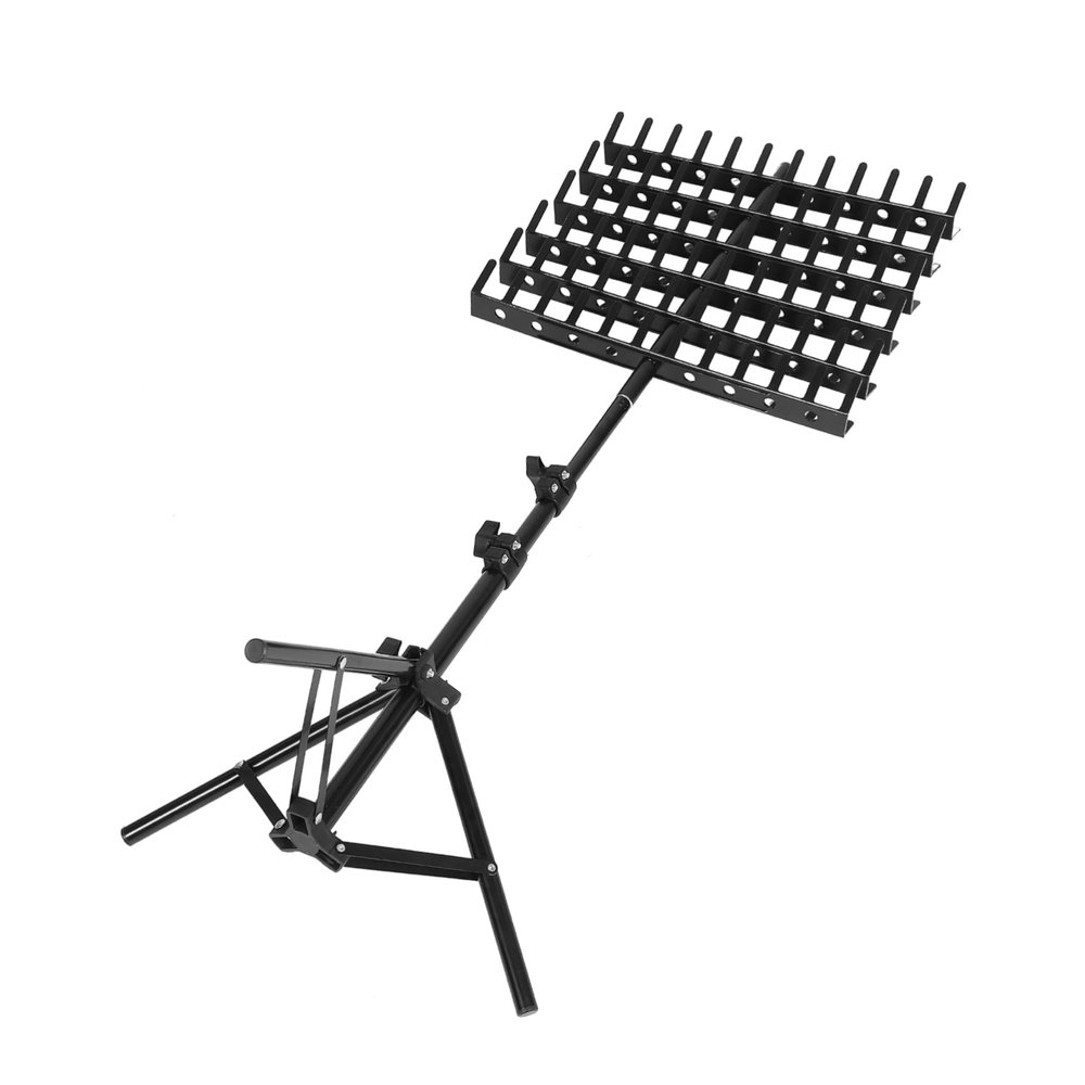 BIUDECO Height Adjustable Hair Rack for Dreadlocks and Extensions Freestanding Braiding Stand for Hair Styling Durable Hair Divider Tool for Various Lengths Stable Base for Easy