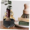 FONDOTIN Stainless Steel Shaving Soap Bowl Set Stand 2-Piece Grooming Kit for Men Sturdy Metal Soap Bowl Holder for Shaving Beard and Facial Hair for Grooming view 3
