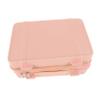 BESPORTBLE Portable Makeup Suitcase Lightweight Hard Makeup Organizer for Women Travel Cosmetic Case with Spacious Interior and Comfortable Grip Handle for Trips view 1