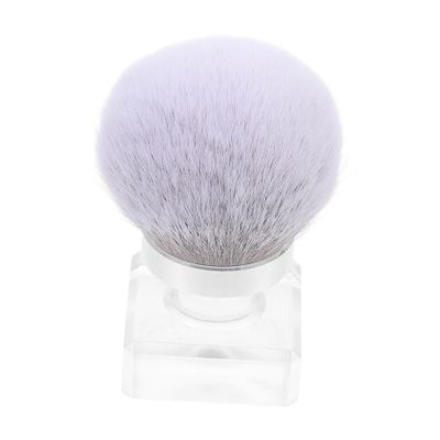 EXQUIMEUBLE Multi Use Makeup Blush Brush Nail Cleaning Brush with Handle Portable Reusable Makeup Tool for Dust Removal Blush Application for Friends Family