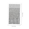 Beaupretty 10Pcs Self Adhesive Body Gems for Makeup Sparkling Rhinestone Stickers for Face Eye and Hair Unique Glittering Enhancements for Festivals and Parties Easy Application view 2