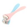 FOYTOKI 2pcs Multi-Color Zinc Alloy Eye Roller Massage Tool Set Ice Facial Roller for Eye Cream Application Anti-Puffiness and Relaxation view 1