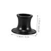 MERRYHAPY 2pcs Alloy Manual Razor Base Stand for Shaving Brushes Universal Men's Shaving Tool Holder Practical Brush Drying Rack view 2