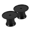 Beatifufu 2Pcs Alloy Razor Stand Base for Manual Shaving Tools Durable Organizer for Safety Razor Shaving Brush Display Modern Design for Home Bathroom Storage view 1
