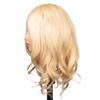 Adriana 18" Blonde Human Hair Mannequin Head  Cosmetology Training Doll for Cutting, Styling, Coloring & Heat Tools  Ideal for Students & Professionals view 3