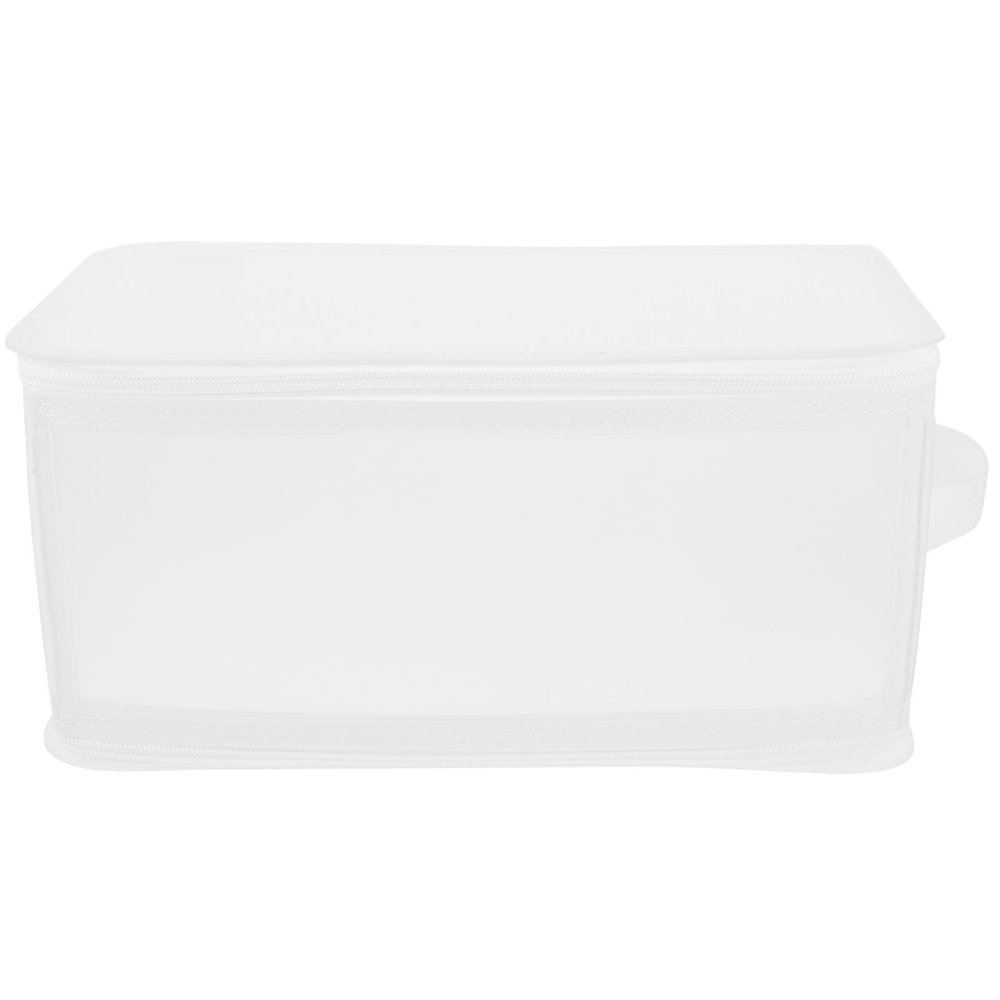 LIFKICH White Foldable Travel Makeup Bag Organizer Waterproof 6.7l