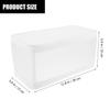LIFKICH White Foldable Travel Makeup Bag Organizer Waterproof 6.7l view 2