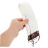 TOVINANNA Dual Layer Canvas Razor Strop for Barbers Professional Shaving Strap for Straight Razor Maintenance Portable Lightweight Barber Tool for Blade Polishing and Longevity view 4