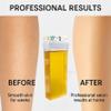 Brazcare Bulk 56 units Roll-On Wax Cartridge - Natural Honey Formula for Hair Removal - Professional Quality Wax Refill - 100ml view 2