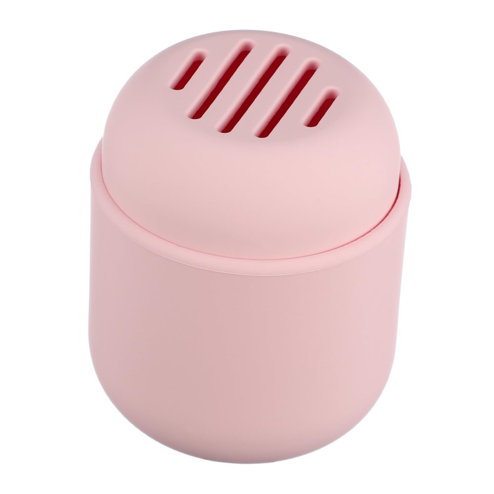 PartyKindom Makeup Sponge Holder Durable Silicone Travel Case for Makeup Sponges Compact Lightweight Design for Traveling Keeps Sponges Clean Dust Elegant Storage