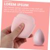 PartyKindom Makeup Sponge Holder Durable Silicone Travel Case for Makeup Sponges Compact Lightweight Design for Traveling Keeps Sponges Clean Dust Elegant Storage view 2