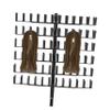 MERRYHAPY Height Adjustable Braiding Hair Rack Durable Freestanding Hair Extension Holder for Easy Dreadlock Styling User Friendly Design for All Hair Lengths view 3