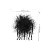 Beaupretty 2Pcs Floral Hair Combs for Women Elegant Wedding Bride Accessories Decorative Side Combs with Design for Special Occasions and Events view 2