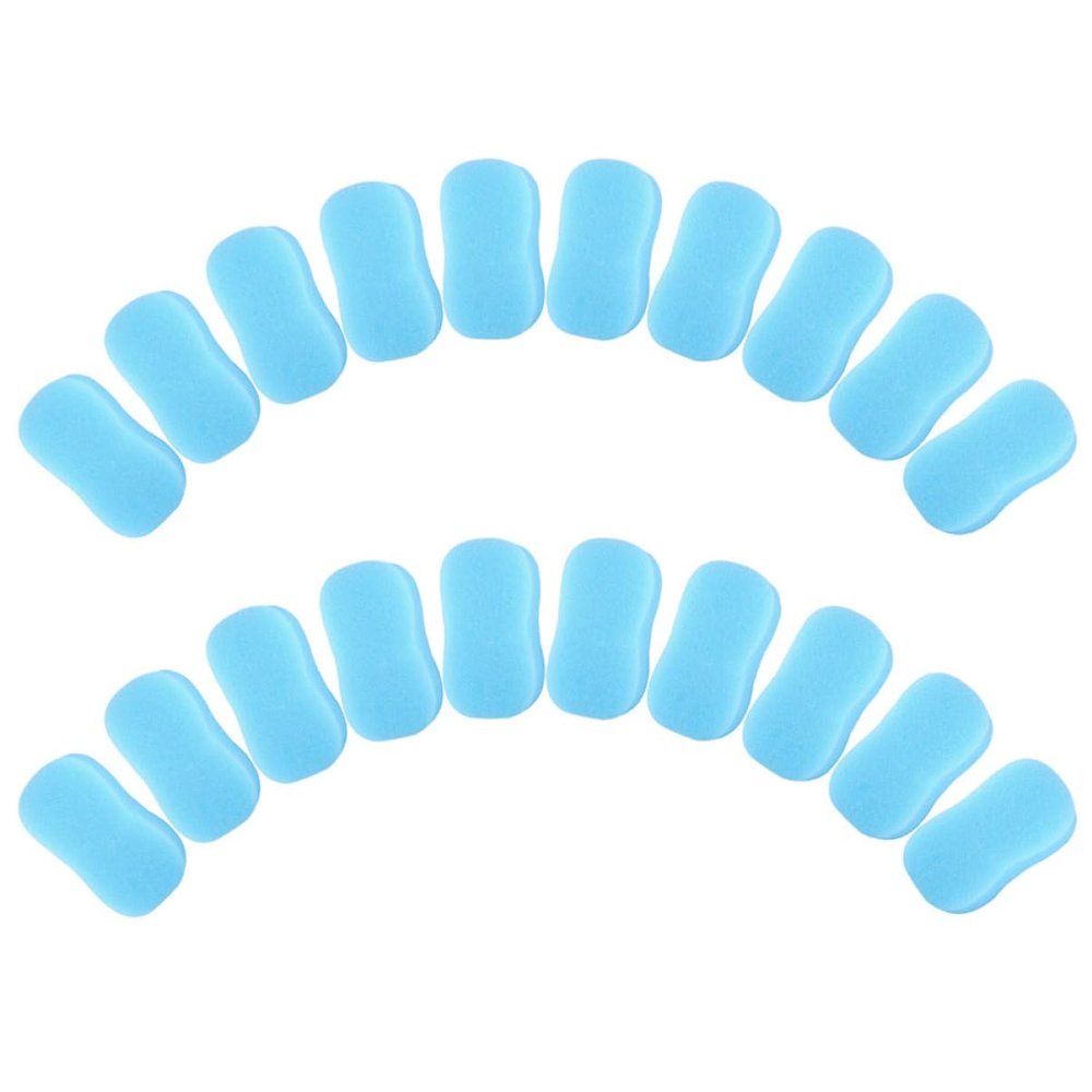 ERINGOGO 20Pcs Barber Salon Sponge Brush for Hair Cutting and Shaving Durable Multi Function Hair Sponge for Personal Use for Barbers and Hair Stylists