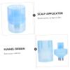 MOLUCKFU Hair Growth Tools Scalp Applicator Massager Refillable Hair Oil Bottle Applicator for Hair Treatment Transparent Design for Easy Viewing Gentle Scalp Care view 4