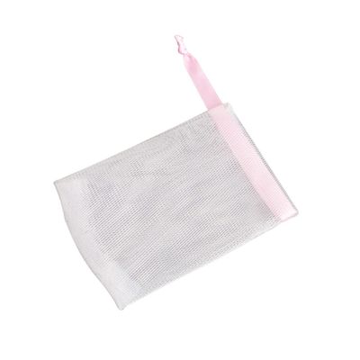 Beavorty 5pcs Exfoliating Foaming Net for Handmade Soap Random Color Soap Saver Pouch for Body and Facial Cleansing in Shower or Bath
