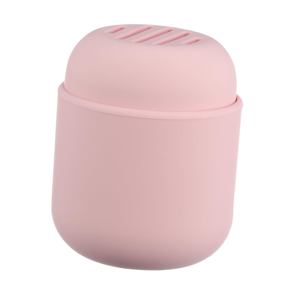 SAFIGLE Makeup Sponge Holder Silicone Travel Case for Easy Carrying Elegant Design Air Permeable for Women for Makeup Sponges and Accessories