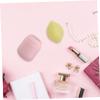 SAFIGLE Makeup Sponge Holder Silicone Travel Case for Easy Carrying Elegant Design Air Permeable for Women for Makeup Sponges and Accessories view 2