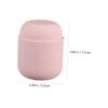 SAFIGLE Makeup Sponge Holder Silicone Travel Case for Easy Carrying Elegant Design Air Permeable for Women for Makeup Sponges and Accessories view 4