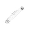 Amosfun 8Pcs Clear Portable Makeup Organizer Dual Opening Round Eyelash Tool Storage Tube for Tweezers and Cosmetic Accessories Space Saving Design for Home Travel view 2