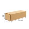 Beatifufu 12Pcs Brown Lipstick Wrapping Box Essential Oil Storage Organizer Compact Lightweight Lipstick Packing Box for Daily Use Smooth Edges Easy to Carry view 2