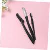 FOYTOKI 1Set Eyebrow Trimming Set with Razor Comb Tweezers and Shaper for Women Portable Makeup Tools Black for Travel and Durable and Comfortable to Use view 3