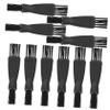 Beaupretty 10Pcs Dual Head Razor Cleaning Brush for Men Durable Electric Shaver Maintenance Tool Compact Grooming Accessory for Home Travel Nonslip Handle Lightweight Design view 1