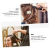 CALLARON Cotton Hair Rollers for Long Hair 10-Piece Heat-Resistant Perm Rods for Salon Use and Home Styling Soft and Flexible Heat Rollers view 3