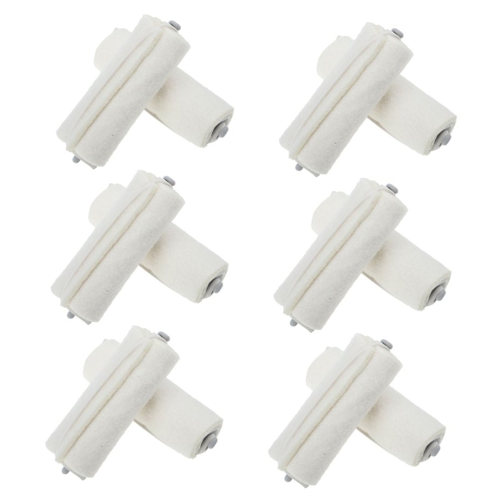 SHERCHPRY Cotton Perm Rods Hair Rollers 10-Piece Set Heat-Resistant Curling Strips for Hair Types No Damage for Salon Use