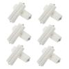 SHERCHPRY Cotton Perm Rods Hair Rollers 10-Piece Set Heat-Resistant Curling Strips for Hair Types No Damage for Salon Use view 1