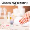 DECOMELODY Multi Use Makeup Brush Portable Fingernail Cleaner and Powder Brush for Nail Dust Cleaning Blush Application and Loose Powder Lightweight and Durable Design view 3