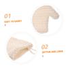 Beavorty 2Pcs Exfoliating Gloves for Shower Double Sided Hand Scrub Mitts Reusable Bath Spa Gloves for Men Women Deep Cleansing for Smooth Skin view 3